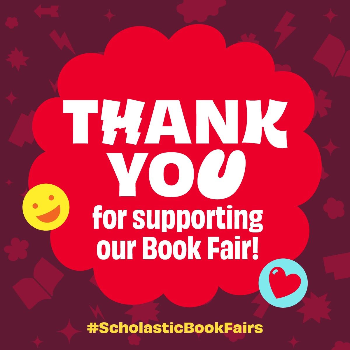  Book Fair Thank You